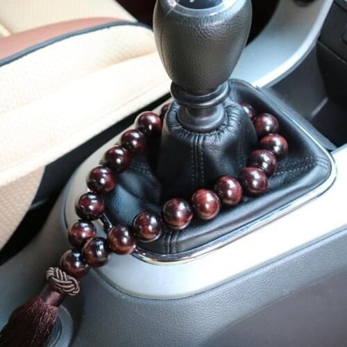 Rearview mirror car wood bead pendant decoration for BMW 1 2 3 4 5 6 7 Series X1 X3 X4 X5 X6 325 328 F30 F35 F10 F18 GT E36 E38