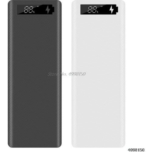 LCD Display DIY 10x18650 Battery Case Power Bank Shell Charger Box Accessories Dropship