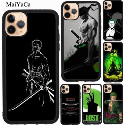MaiYaCa One Piece Zoro Case For iPhone 11 Pro Max 12 Pro Max mini XS X XR SE 2020 6S 7 8 Plus Fundas