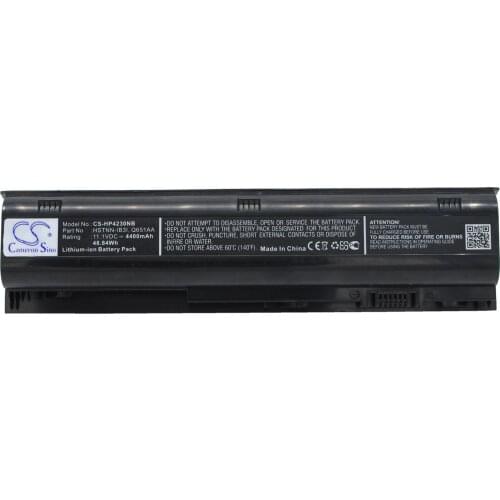 CS 4400mAh / 48.84Wh battery for HP ProBook 4230s 633803-001,660003-141,660151-001,HSTNN-IB3I,JN06, QK651AA