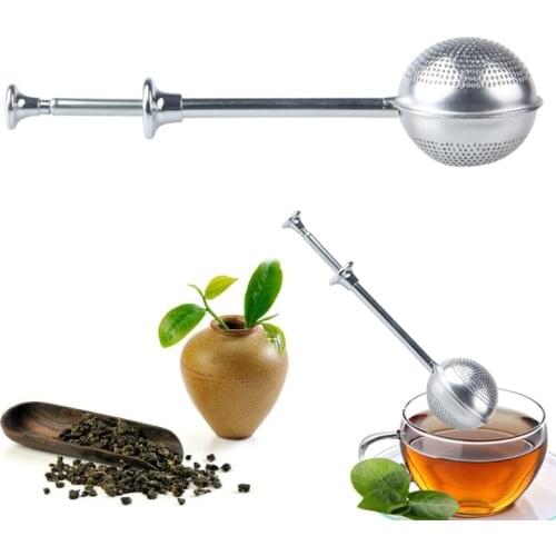 Mesh Stainless Steel Tea Infuser Reusable Metal Tea Bag Filter Kitchen Tea Strainer for Mug Teapot Teaware Kitchen Accessories
