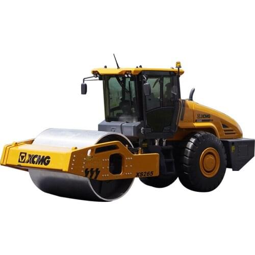 1/25 Metal Alloy Die-casting Simulation Car Model XCMG XS265 Road Roller Adult Collection Childrens Toy Gift Family Display