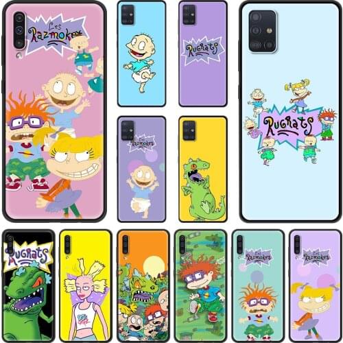 Cartoon R-Rugrat Anime Phone Case for Samsung Galaxy A51 A71 A21S A12 A11 A31 A52 A41 A32 5G A72 A02S Silicon Back Cover
