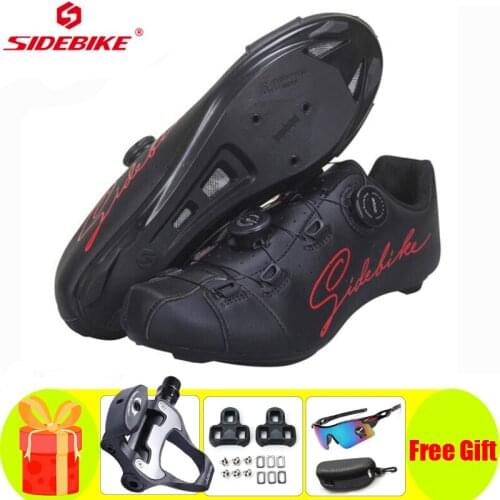 Sidebike 2021 New Road Cycling Shoes Men Sneakers Self-Locking Ultralight Breathable Non-Slip Professional Bicycle Racing
