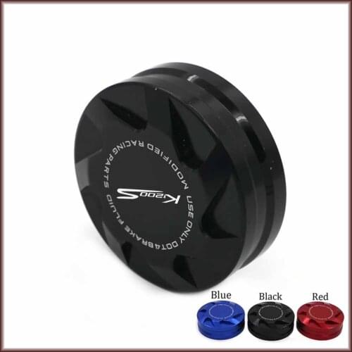 New Style For BMW K1200S K 1200S K1200 2003-2009 2008 2007 Motorcycle Accessories Rear Brake Fluid Reservoir Cover Cap CNC