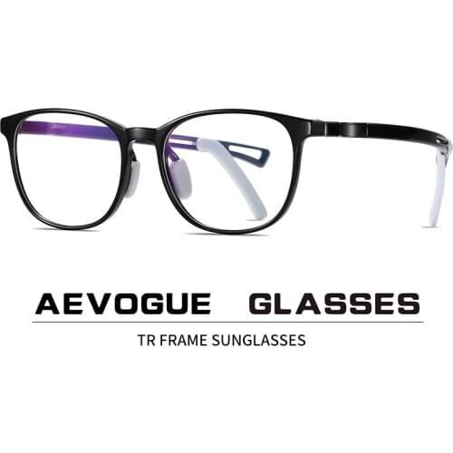 AEVOGUE New Child Anti-Blue Optical Frame Prescription Glasses TR90 Light Glasses Eyeglasses AE0918