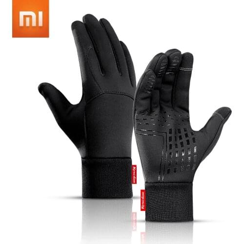 XiaoMi Mijia Warm Windproof Gloves Touch Screen Water Repellent Non-slip Wear-resistant Bicycle Riding Ski Sports Gloves