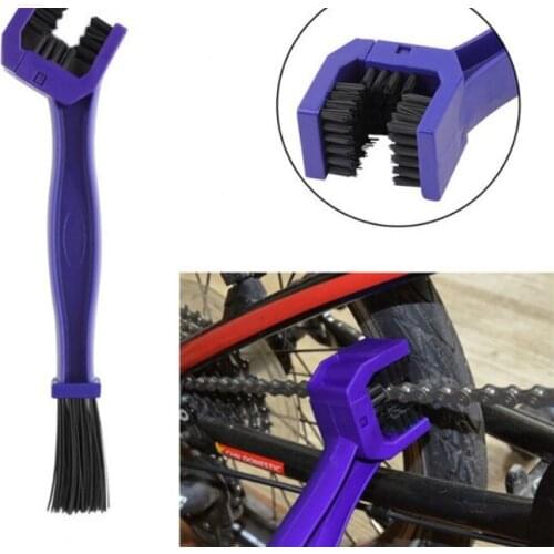 New Motorcycle Bike Chain Maintenance Cleaning Brush Cycle Brake Remover For Honda/Yamaha/KTM/Kawasaki/Suzuki/BMW Blue Tools D