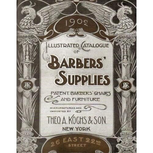 Barber Supplies Vintage Barber Metal Tin Sign Poster Barber Shop Wall Plaque home decoration wall farmhouse decor stickers