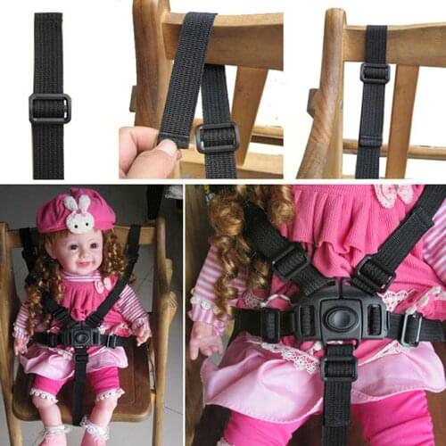 Universal Baby 5 Point Harness Safe Belt Seats Belts Chair Buggy For Stroller Pram Pushchair High Children Kid