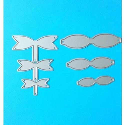 YLCD029 Bow Metal Cutting Dies For Scrapbooking Stencils Die Cutter Template DIY Cards Album Decoration Embossing Folder Mold
