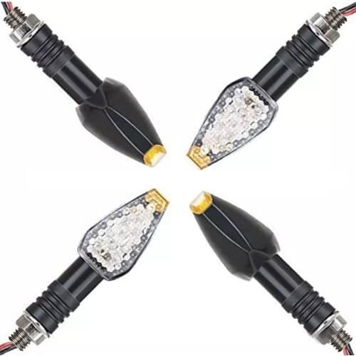 1pc 10 LED Universal 12V Motorcycle Turn Signal Indicator