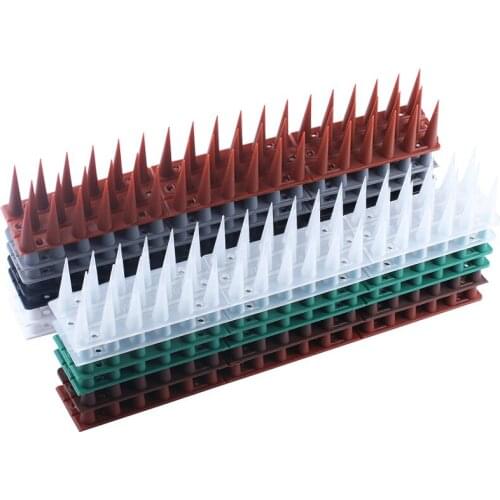 12PCS Practical Wall Nails Climbing Wall Nail Anti-Theft Fence Garden Fence Wall Nail Anti-Bird Drive Bird Anti-Cat Anti-Mouse