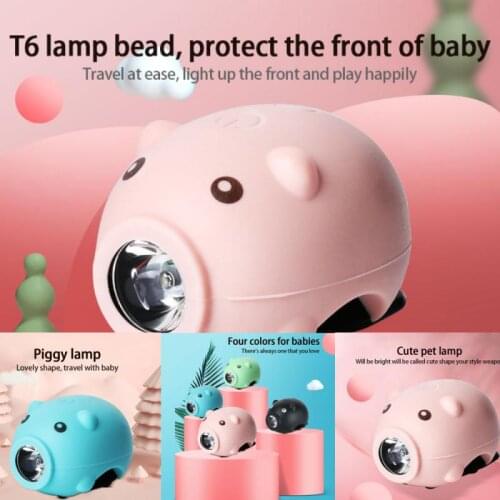 2021 New Creative Bicycle Headlights T6 Bicycle Lighting Front Light USB Charging Tail Flashlight With Horn Bicycle Accessories