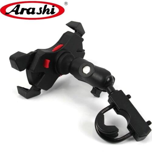 Arashi Motorcycle Handlebar Mount Holder Phone Holder With Silicone Support Accessories