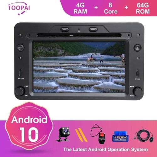 TOOPAI Android 10 For Alfa Romeo Spider Brera 159 Sportwagon Auto Radio GPS Navigation Car Multimedia Player DVD CD SWC Player