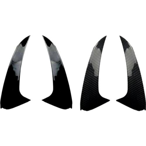 Car ABS Rear Bumper Splitter Spoiler Side Wing Decorative Cover for Mercedes Benz CLS Class W218 2014-2017