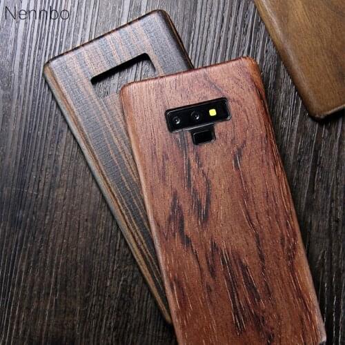 For Samsung Note 9 Case Cover Luxury Slim Ultra Thin Hard Natural Wood Shockproof Armor Phone Case for Samsung Note 10