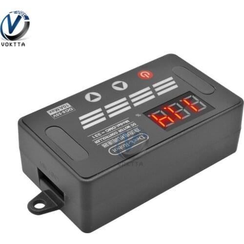 DMC-331 DC8-55V 10A PWM Motor Speed Controller LED Digital Display Switch Power-off Permanent Memory Regulator Controller