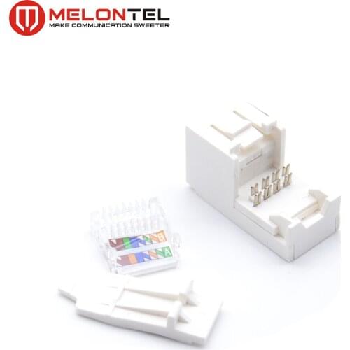MT-5121 network rj45 cat6 toolless utp 90 degree keystone jack