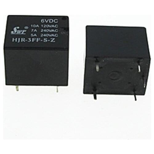 HOT NEW 24V relay HJR-3FF-S-Z-24VDC HJR-3FF-S-Z HJR 3FF S Z HJR3FFSZ Power relay DC24V 24VDC 24V 10A 5PIN