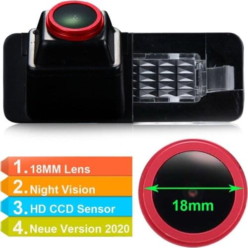 HD 1280*720 Pixels 1000TV line car rear view back up reverse parking camera for Benz Smart R300 R350 waterproof night vision