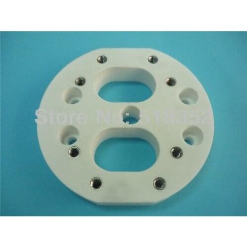 Mitsubishi M309 Ceramic Insulation Board, Isolation Plate Lower Dia.125mmx 20mm for EDM Wire Cutting Machine Part