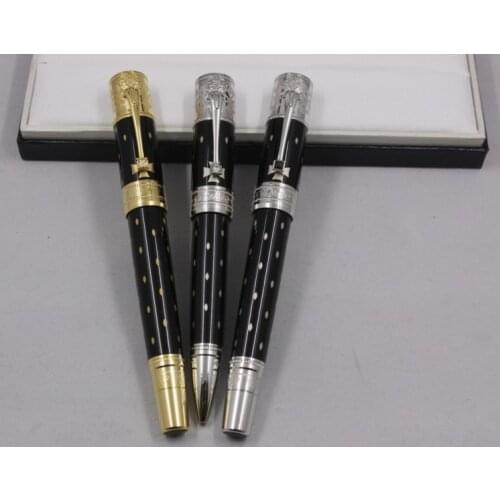 2021 new Luxury MB Queen Eliza Best Metal bigger Rollerball Ballpoint Fountain Pens for Writing Office Supplies Gift