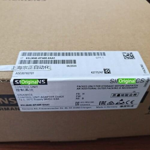 New And Original 6SL3040-0PA00-0AA1 Spot Photo, 1-Year Warranty