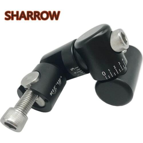 1pc Archery Single Side V-Bar Adjustable Quick Disconnect Mount Bow Rod Stabilizer For Outdoor Shooting Training Accessories