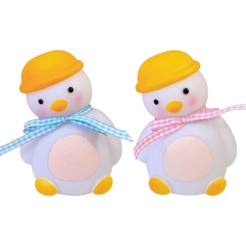 Creative Duck LED Night Light Cute Animal Bedside Sleepping Lamp for Children Room Bedroom Decoration wholesales