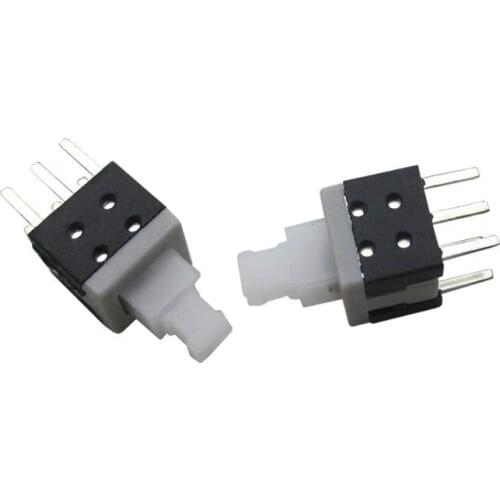10PCS 6 Pin 5.8mmx5.8mm 5.8*5.8mm Mini Push Rectangle Button Self-locking Switch