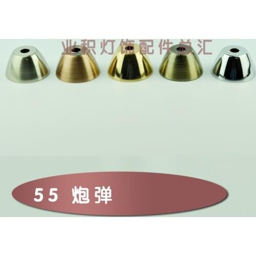 50*30/ 55*30/ 60*30 shell metal cover cap chandelier Refit Wall Sconce Mount Ceiling Canopy Lighting accessories DIY