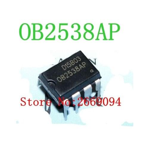 Free shipping 10pcs/lot OB2538 OB2538AP DIP-8 Charge Management IC new original
