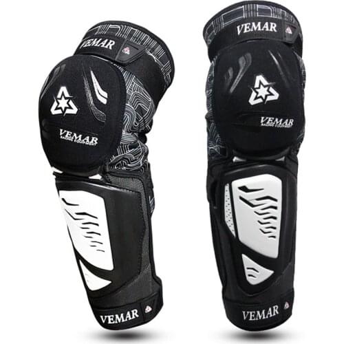 Black Motorcycle Knee Pads Man Aramid Motorbike Motocross Equipment Motos Body Armor Gurads Protect Gears Knee Pads Four Seasons