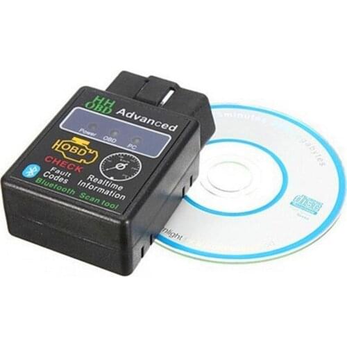 HH OBD ELM327 Bluetooth OBD2 OBDII CAN BUS Check Engine Scanner Auto Interface Adapter PC Diagnostic Car For Android Tool Z4R1