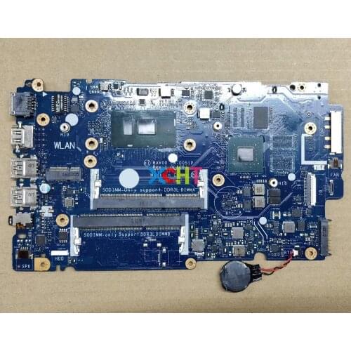For Dell 5557 J2GTG 0J2GTG CN-0J2GTG BAV00 LA-D051P w i5-6200U CPU N16S-GM-S-A2 GPU DDR3L Laptop Motherboard Mainboard Tested