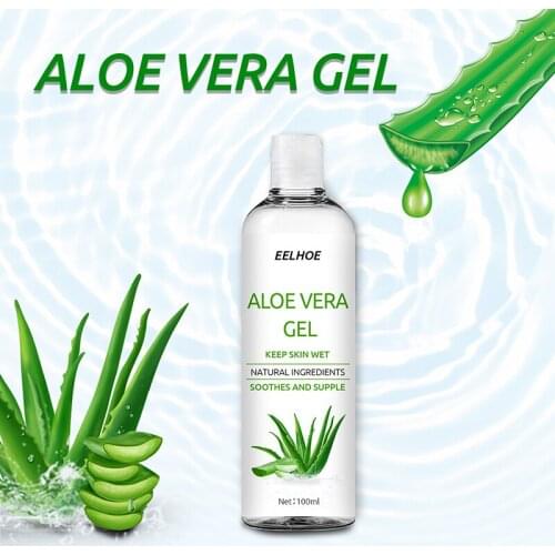Natural Aloe Vera Gel Face Cream Moisturizer Anti Wrinkle Cream Acne Gel After Sun Skin Repairing Body Skin Care Sunscreen Tool