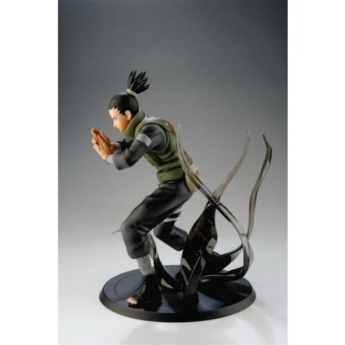 Naruto 14CM Nara Shikamaru Shadow PVC Action Figure Sasuke Collect Model Doll Toys Kids Gifts Desk Decoration