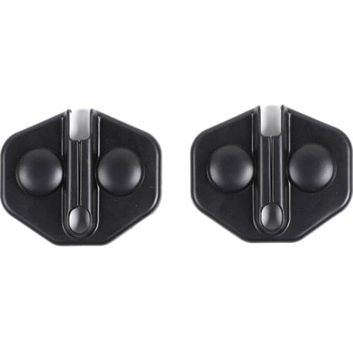 Car Door Lock Cover Protector Trim for Ford Mustang 2009 2010 2011 2012 2013 ABS Exterior Accessories