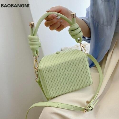 Sweet Women Green Pink Yellow Shoulder Bag Luxury Bucket Bag Handbags Designer Crossbody Bags Small Square Party Prom Bag