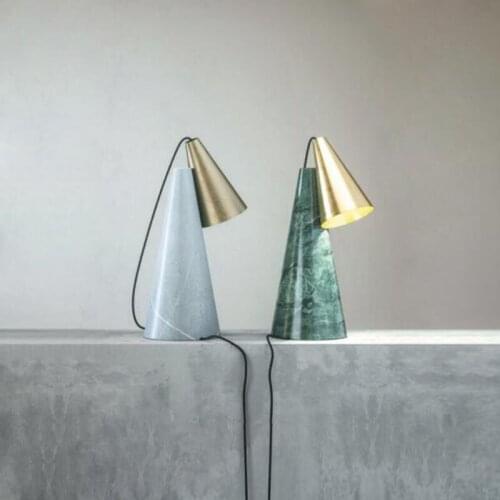 Green gray marble study the desk lamp of bedroom the head of a bed bronze sitting room floor lamp that shield an eye