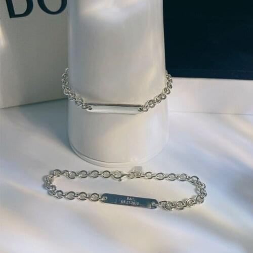 2021 new style 925 sterling silver pandora couple bracelet designer original personality suitable for ladies charm luxury gifts