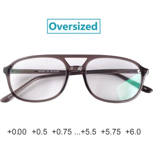 Mens oversized reading glasses traditional style Germany quality plain/0.25/0.5/0.75/1.0/1.25/1.5/1.75/2/2.25/2.5/2.75/3/3.25