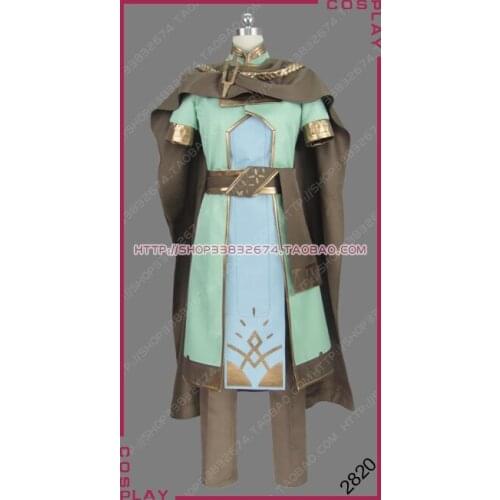 Fire Emblem Echoes: Shadows of Valentia FE15 Mage Boey Uniform Outfit Cosplay Costume S002
