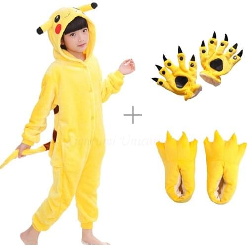 Kigurumi Unicorn Pajama Adult Animal Onesie Women Men Boys Girls Couple 2021 Winter Pyjama Suit Sleepwear Flannel Pijama