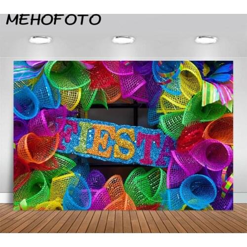 Fiesta Photography Backdrop Mexican Fiesta Themed Birthday Party Backdrops Colorful Fiesta Decor Photo Booth Background