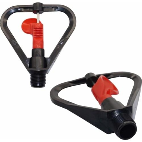 20 PCs Rotating nozzle mist water sprayer outdoor cooling systems Agricultural irrigation 1/2 inch sprayer water fog misting set