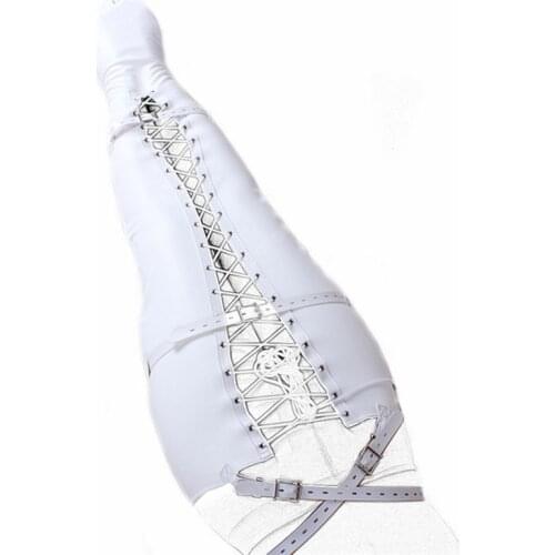 Mermaid Body Bondage Restraints Fetish Wear PU Leather Leg Bondage Harness Sex Products Sex Toys for Couple in Adults Game