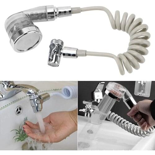 Faucet Filter For Kitchen Bathroom Faucet With Holder Faucet External Shower Adjustable Water Saving Shower Head